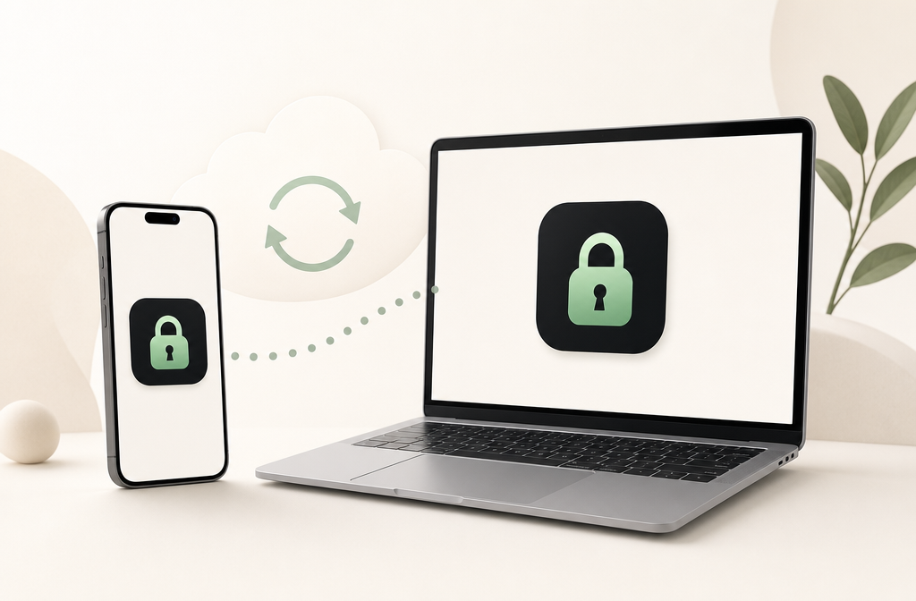 Ente Auth cross-platform sync