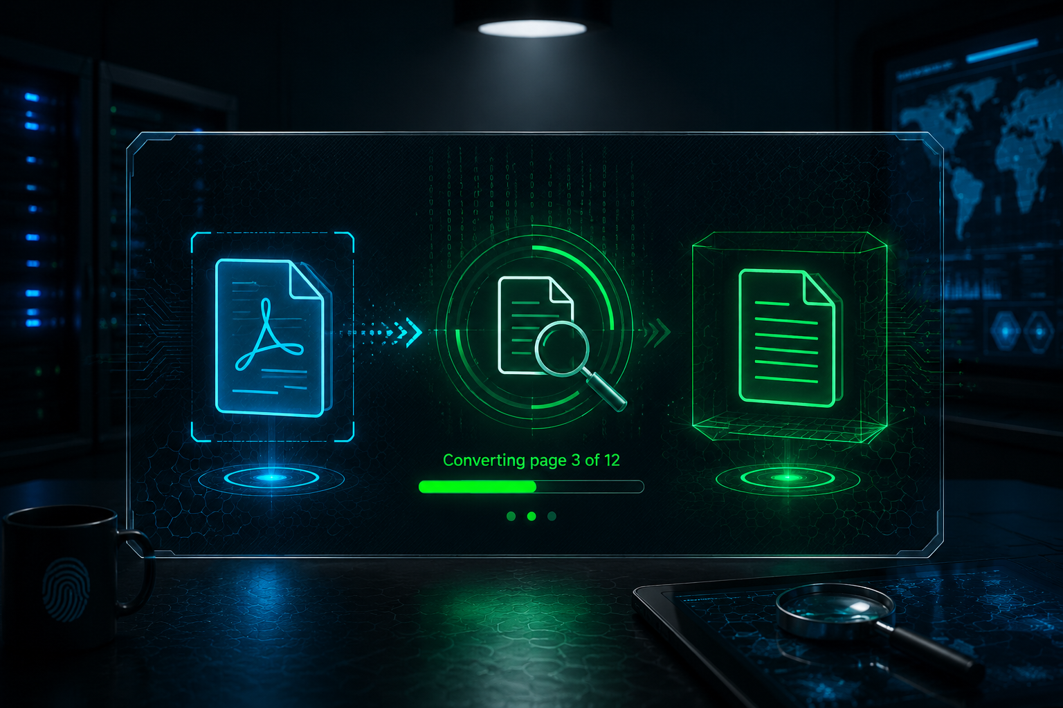 Dangerzone document conversion interface