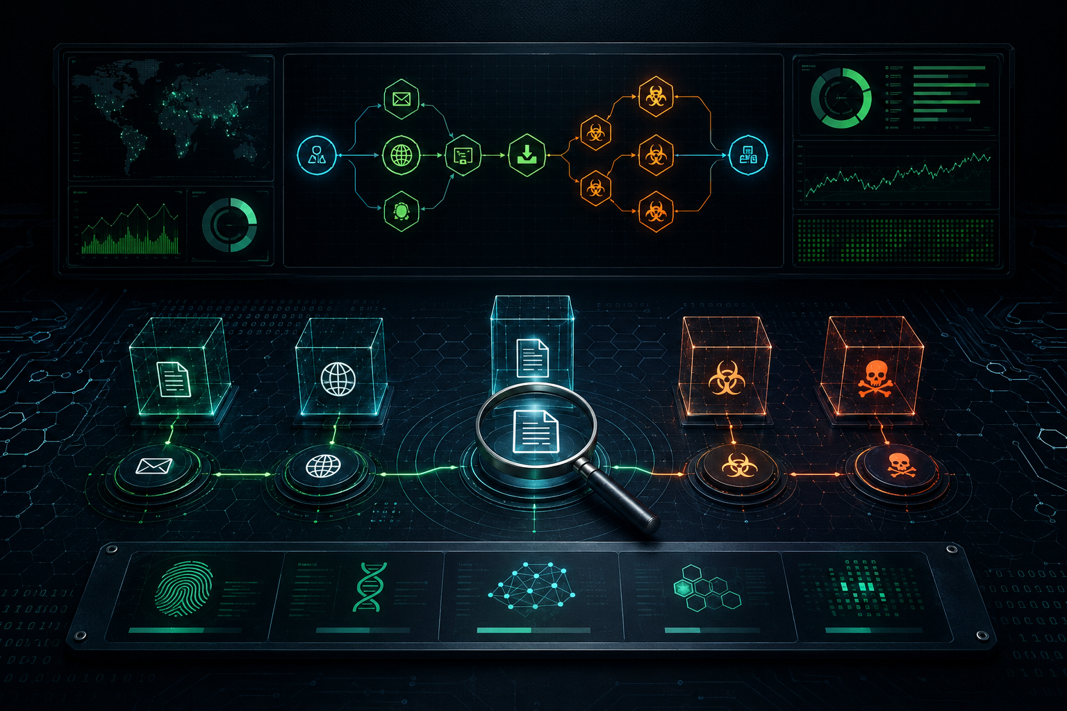 Hybrid Analysis report with MITRE ATT&CK mapping and behavioral indicators